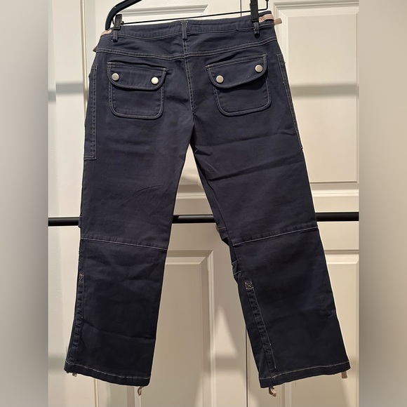 Zinc Vintage Blue Cargo/Utility Pants. Size 7 - Picture 3 of 16